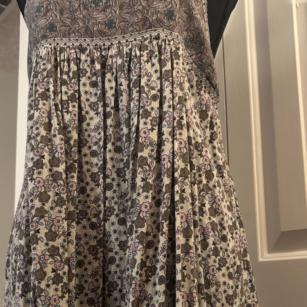 NATURAL LIFE Gray Floral Maxi Dress - Picture 4 of 7